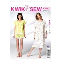 KwikSew K3943-Misses Sleepwear 361768