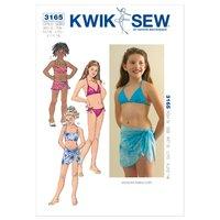 KwikSew K3165-Swimsuits and Wrap 361489