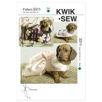 kwiksew k3311 pet jacket dress and carri 361506