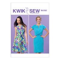 Kwik Sew Misses Tie Front Dresses 386615