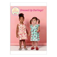 kwik sew toddlers notch neck dresses 386604