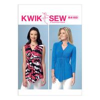 Kwik Sew Misses Gathered Front Tops 386633