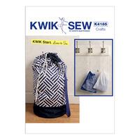 Kwik Sew Drawstring Laundry Bags in Two Sizes 386698