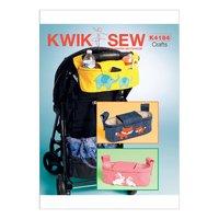 Kwik Sew Rabbit Fox and Elephant Stroller Organizer Bags 386696