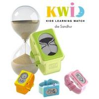 Kwid KWIDROSA Children\'s Beginner Watch Electronic Sand Timer Pink