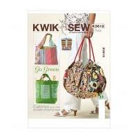 Kwik Sew Accessories Sewing Pattern 3612 Totes & Hand Bags