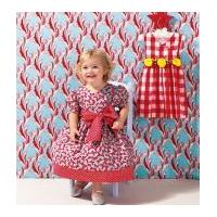 Kwik Sew Childrens Ellie Mae Sewing Pattern 0134 Summer Dresses