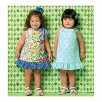 Kwik Sew Toddler's Ellie Mae Easy Sewing Pattern 0169 Dresses
