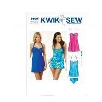Kwik Sew Ladies Easy Sewing Pattern 3609 Swimsuit Dress