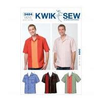 Kwik Sew Men's Sewing Pattern 3484 Shirt Tops