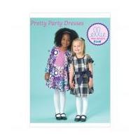 Kwik Sew Girls Sewing Pattern 208 Dresses with Front Inverted Pleat Skirt