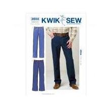 Kwik Sew Men's Sewing Pattern 3504 Jeans Pants