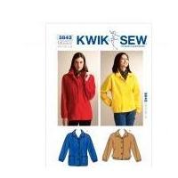Kwik Sew Ladies Sewing Pattern 3842 Loose Fitting Jackets