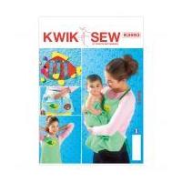 Kwik Sew Easy Sewing Pattern 3993 Mums Apron & Baby Toys