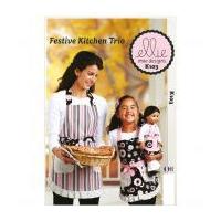 Kwik Sew Ladies, Childrens & Doll Clothes Ellie Mae Sewing Pattern 0103 Aprons & Pot Holders