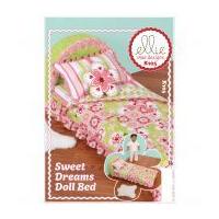 Kwik Sew Crafts Ellie Mae Sewing Pattern 0105 Sweet Dreams Doll Bed