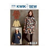 Kwik Sew Ladies Sewing Pattern 3732 Straight Unlined Jackets