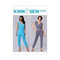 Kwik Sew Ladies Sewing Pattern 4180 Jumpsuits & Sash