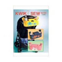 Kwik Sew Crafts Easy Sewing Pattern 4184 Pram Organiser Bags