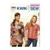 Kwik Sew Ladies Easy Sewing Pattern 3895 Loose Fitting Top & Tunic