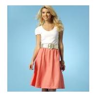 Kwik Sew Ladies Easy Sewing Pattern 4042 Panelled & Tiered Skirts