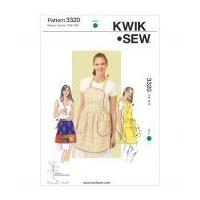 Kwik Sew Ladies Easy Sewing Pattern 3320 Aprons