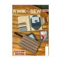 Kwik Sew Accessories Easy Sewing Pattern 3924 E Reader Cover & Case