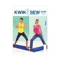 Kwik Sew Ladies Sewing Pattern 3988 Sportswear Gym Pants