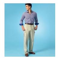 Kwik Sew Men's Sewing Pattern 4045 Shorts & Trouser Pants