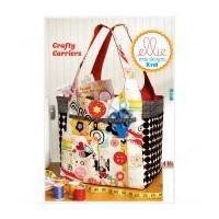 Kwik Sew Crafts Ellie Mae Sewing Pattern 0118 Craft Carriers Handbags