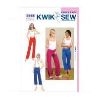 kwik sew ladies sewing pattern 3443 sportswear gym yoga pants