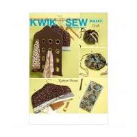 Kwik Sew Homeware Easy Sewing Pattern 4147 Travel & Wardrobe Accessories