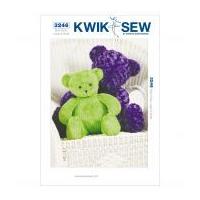 Kwik Sew Crafts Sewing Pattern 3246 Teddy Bear Toys
