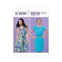 Kwik Sew Ladies Sewing Pattern 4154 Tie Front Dresses