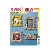 Kwik Sew Homeware Easy Sewing Pattern 3939 Frames & Magazine Rack