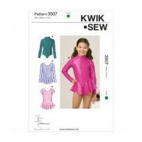 Kwik Sew Childrens Sewing Pattern 3507 Dancewear Leotards