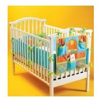 Kwik Sew Baby Sew Sweet Chic Easy Sewing Pattern 4034 Crib Cot Bumpers & Organizer