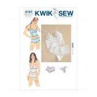 kwik sew ladies sewing pattern 3167 camisoles panties lingerie