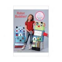 Kwik Sew Crafts Ellie Mae Easy Sewing Pattern 0225 Robot Toys