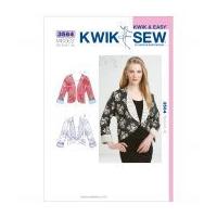 Kwik Sew Ladies Sewing Pattern 3564 Cropped Jackets