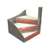kwikstairs right hand winder staircase pack wup to 900mm
