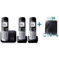 kx tg 6823 cordless phone with bluewave link to mobile hub