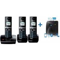 KX-TG 8063 Cordless Phone with Bluewave Link To Mobile Hub