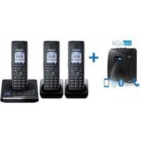 KX-TG 8563 Cordless Phone with Bluewave Link To Mobile Hub