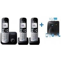 KX-TG 6813 Cordless Phone with Bluewave Link To Mobile Hub