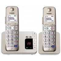 KX-TGE 220 Twin Big Button Cordless Phones
