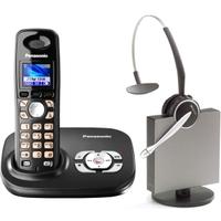 KX-TG 8021 with GN 9120 DG Wireless Headset