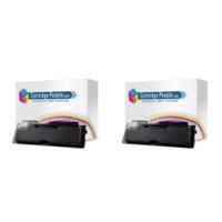 kyocera tk 17 compatible black toner cartridge twin pack