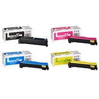 Kyocera TK-540K/C/M/Y Original Black & Colour Toner Cartridge Multipack