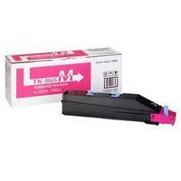 kyocera tk 865m magenta toner cartridge